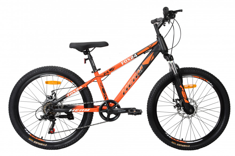 HEAM FOX 24 Matt Black/Orange (24) 