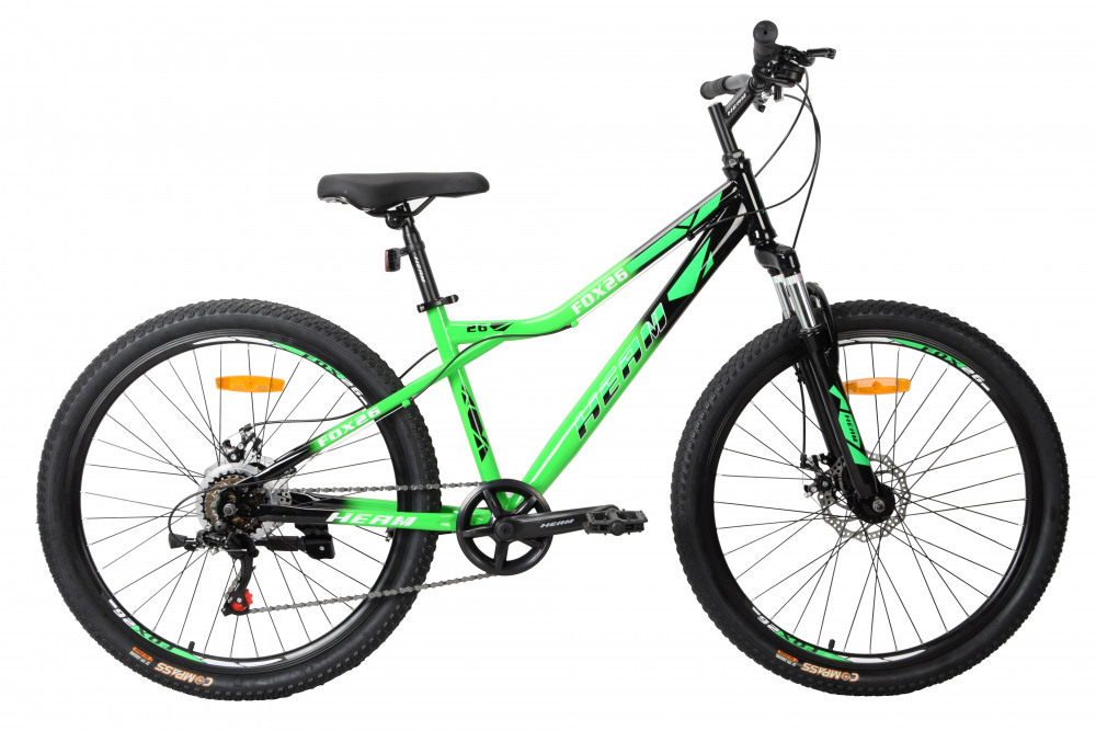 HEAM FOX 26 - 15р Black/Green (26) 