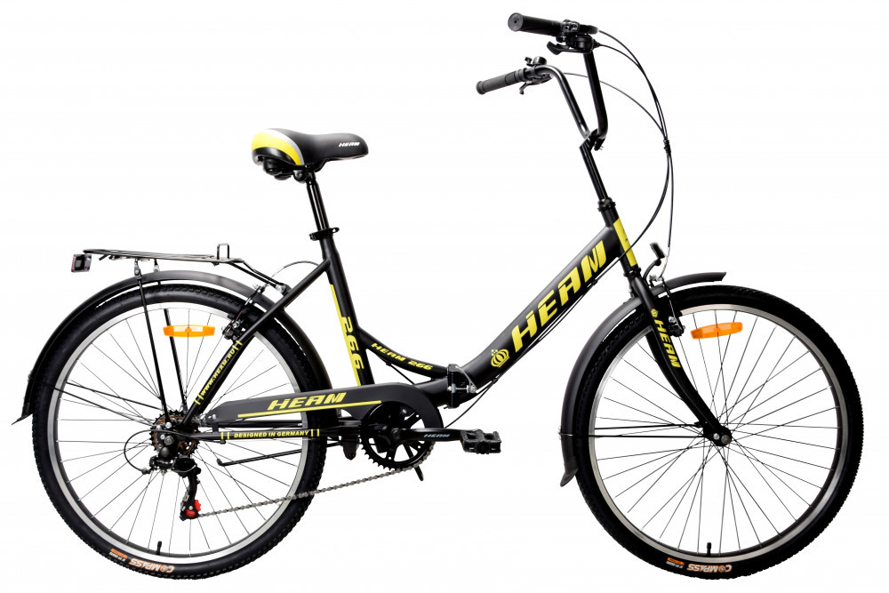 HEAM 266 Matt Black/Yellow (26 6ск.) 