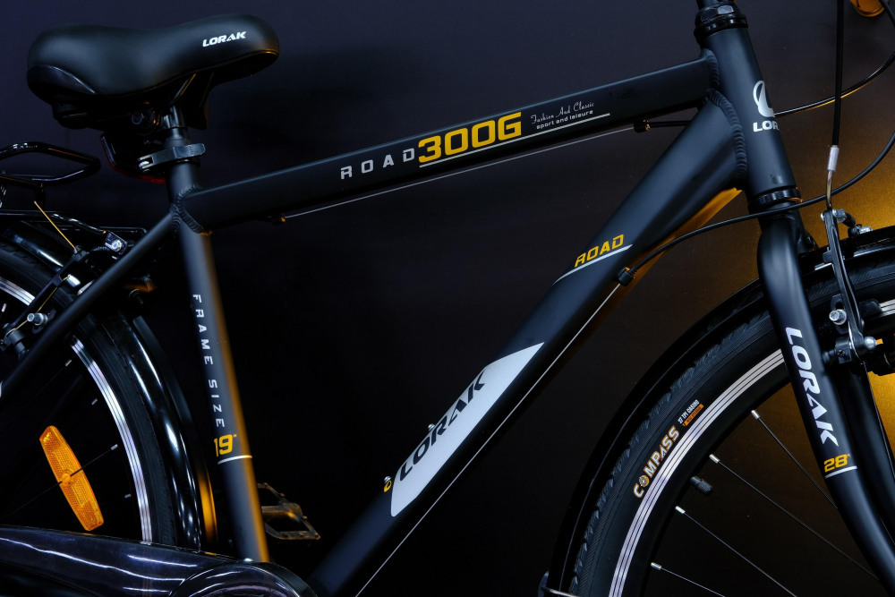 Lorak Road 300 Gent Матовый Чёрный  