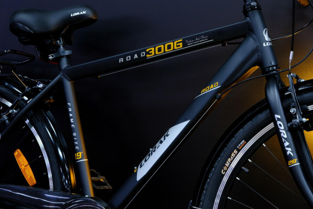 Lorak Road 300 Gent Матовый Чёрный  