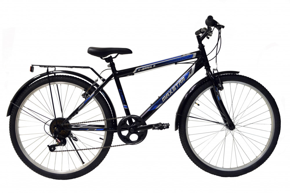 MAXSTAR 24 V-BRAKE R Black/Blue (24, 7ск.)  