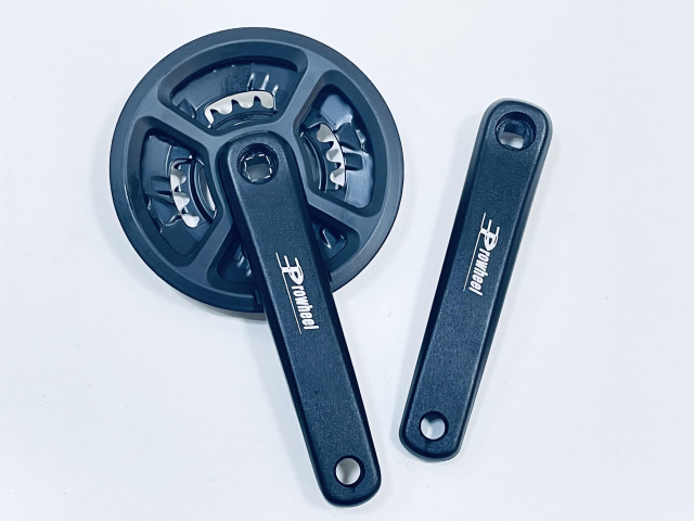 Шатун комплект спорт. 26'' алюм. PROWHEEL TN-CY01 2 скорости 36-22T 170мм, код 41513  