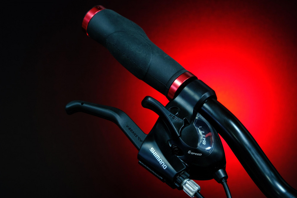 Lorak Dynamic 24 18sp Матовый Чёрный/Красный  