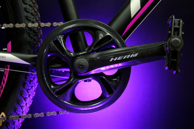 HEAM MATRIX 26 GIRL DISK Матовый Чёрный/Розовый рама 17 (на рост 155-173)  