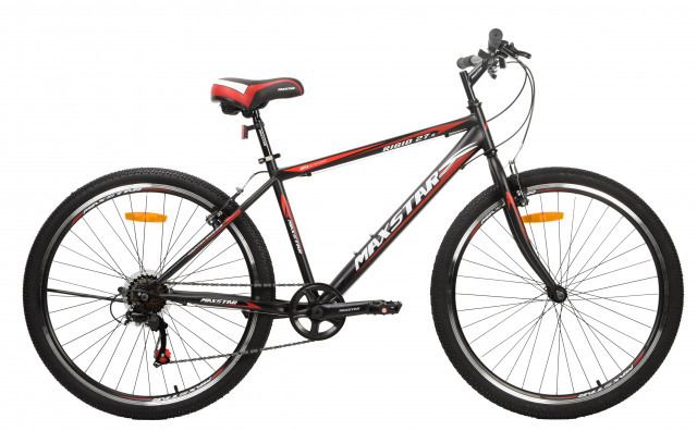 MAXSTAR Rigid 27,5 Чёрный/Красный  