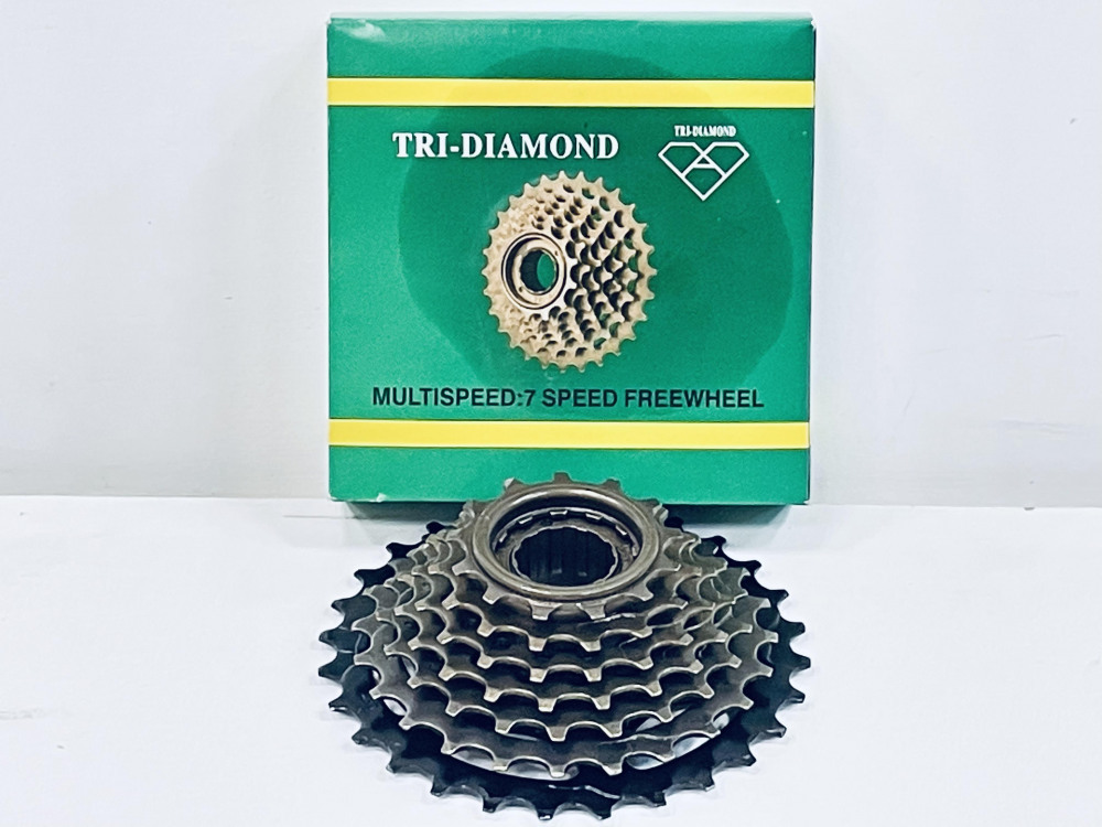 Звездочка задняя 7-ик (семерик) TRI-DIAMOND FW-207B, код 41002 