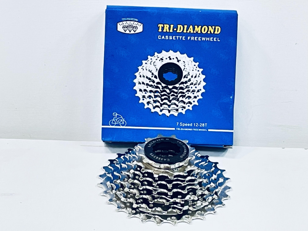 Кассета TRI-DIAMOND FW-6207CP 7 скор 12T-28T, код 41380  