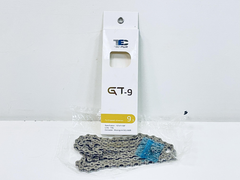 Цепь cпорт. TEC GT-9 (завод KMC) 9 скор 116L, код 41630 