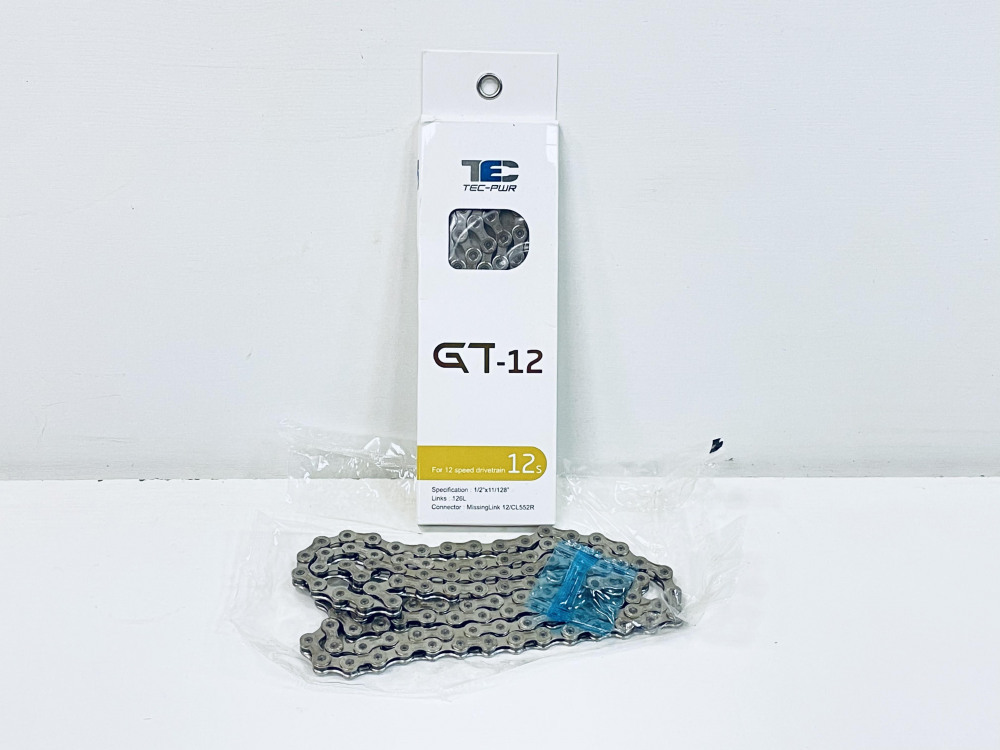 Цепь cпорт. TEC GT-12 (завод KMC) 12 скор 126L, код 41633 