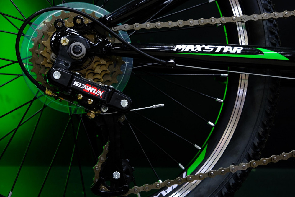 MAXSTAR Rigid 20 Чёрный/Зелёный  