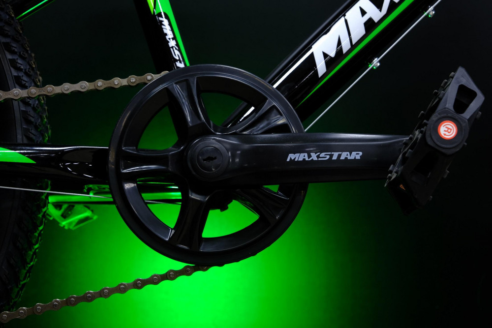 MAXSTAR Rigid 20 Чёрный/Зелёный  
