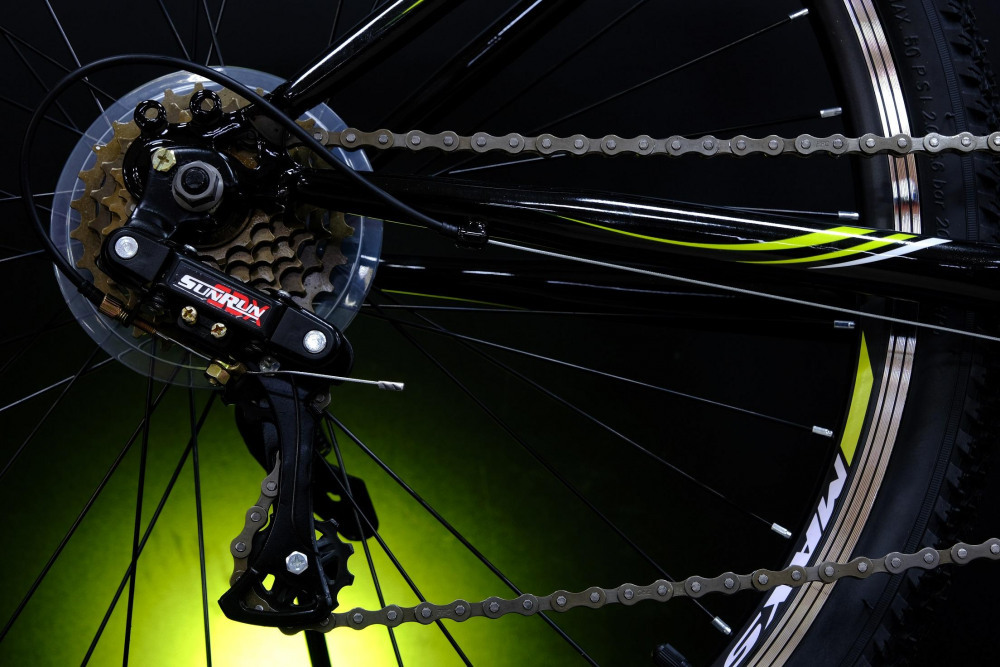 MAXSTAR Rigid 26 Low Чёрный/Зелёный  