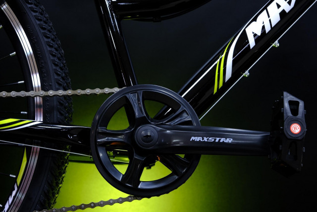 MAXSTAR Rigid 26 Low Чёрный/Зелёный  