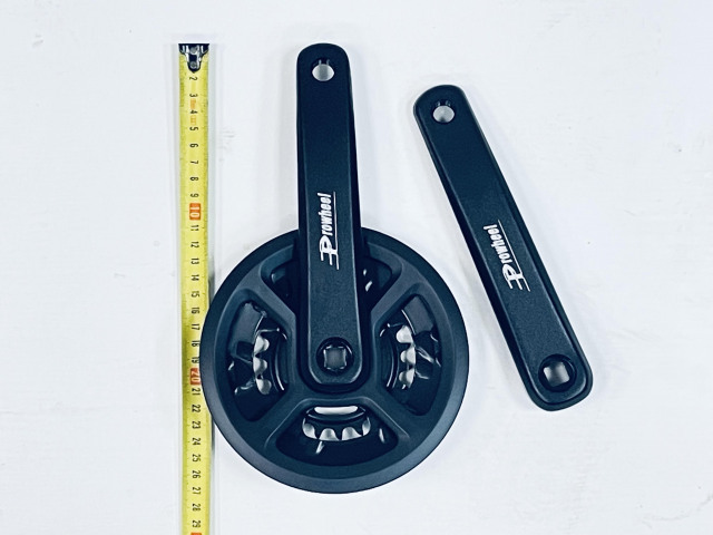 Шатун комплект спорт. 26'' алюм. PROWHEEL TN-CY01 2 скорости 36-22T 170мм, код 41513  