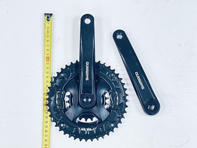 Шатун со звездой SHIMANO TY101 44-32-22T 9speed, код 6176  