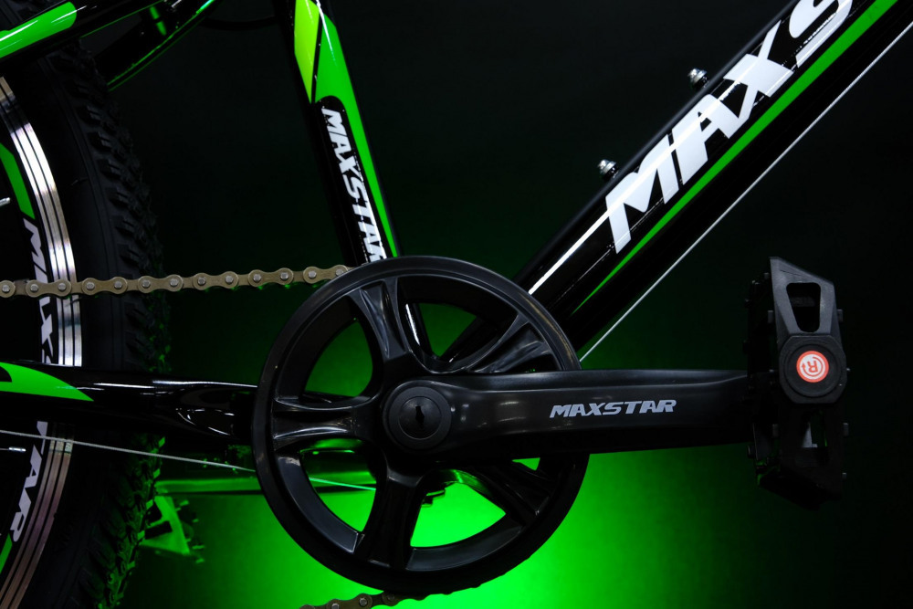MAXSTAR Rigid 24 Чёрный/Зелёный  