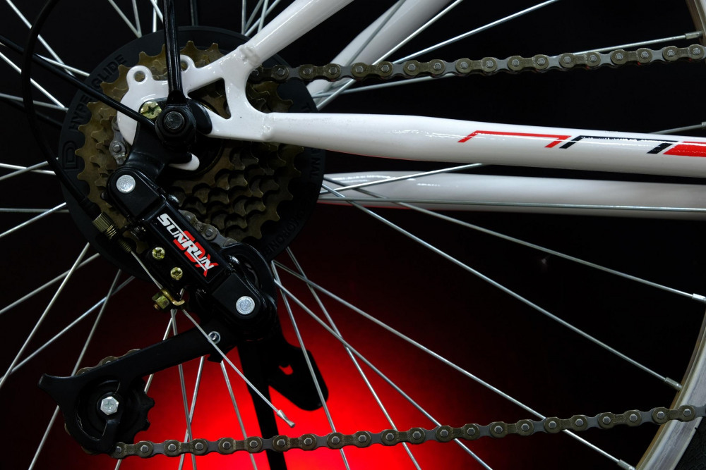 MAXSTAR 26" V-BRAKE R Белый/Красный  