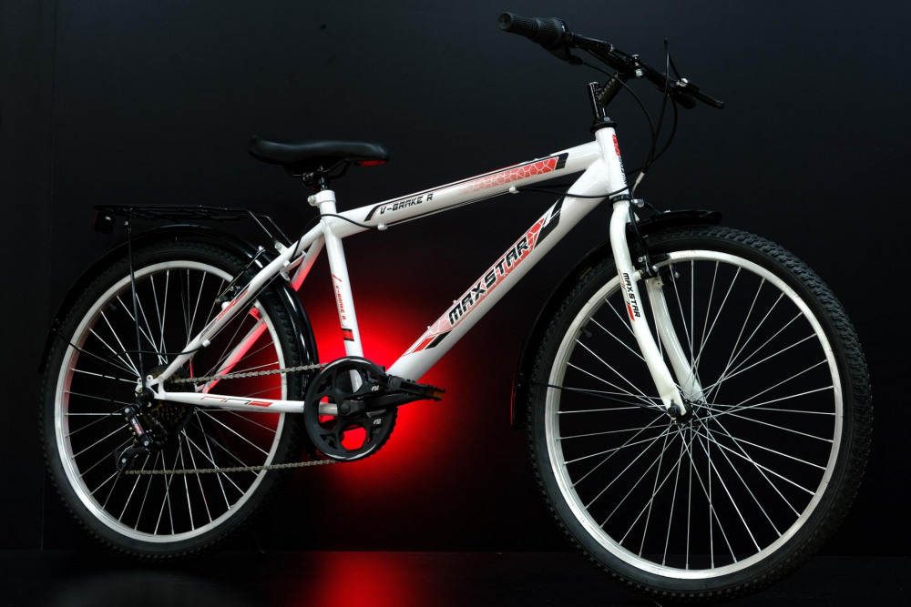 MAXSTAR 24" V-BRAKE R Белый/Красный  