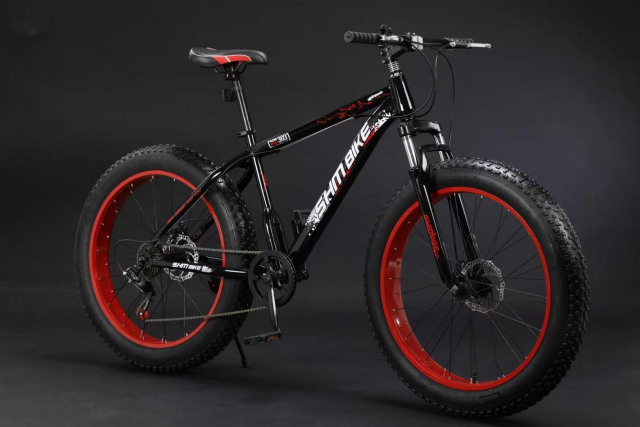 SHM Bike New Grand FAT 26 Чёрный/Красный  