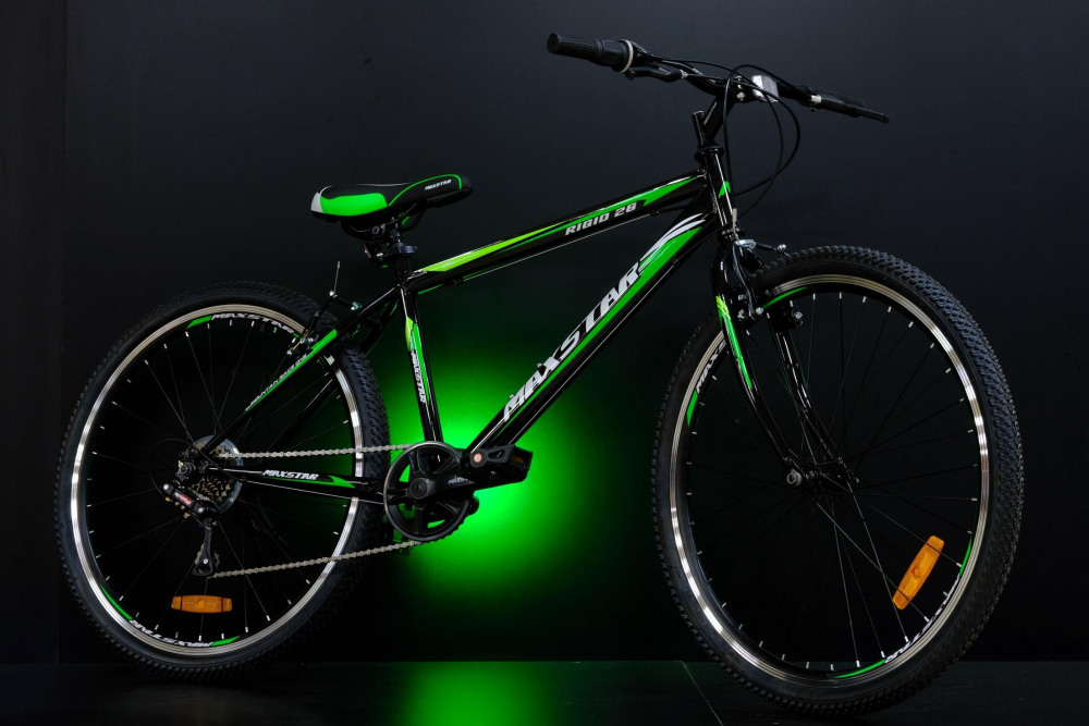 MAXSTAR Rigid 26 Чёрный/Зелёный  