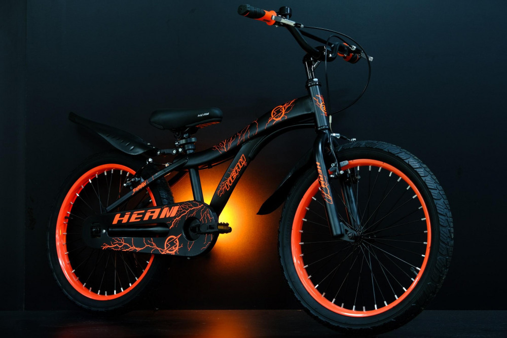 HEAM 20 FATBOY Matt Black/Orange (20 1ск.) 