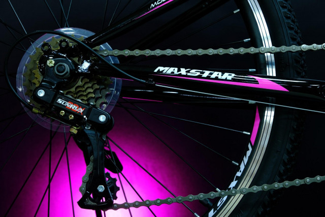 MAXSTAR Rigid 24 Чёрный/Розовый  