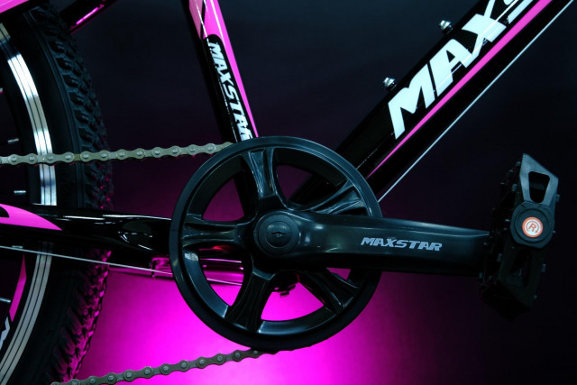 MAXSTAR Rigid 24 Чёрный/Розовый  