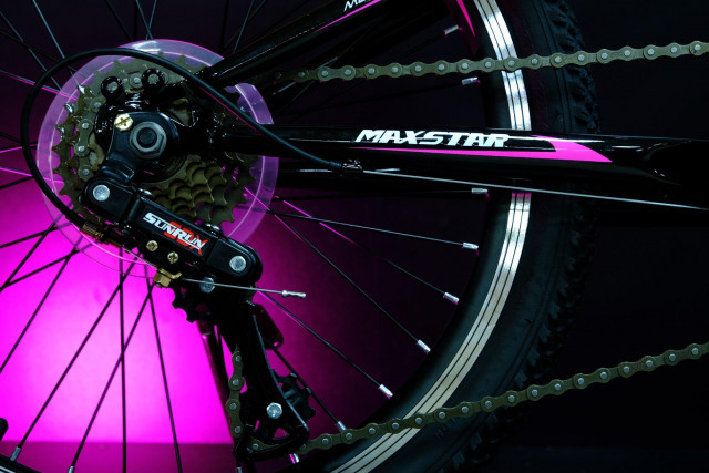 MAXSTAR Rigid 20 Чёрный/Розовый  
