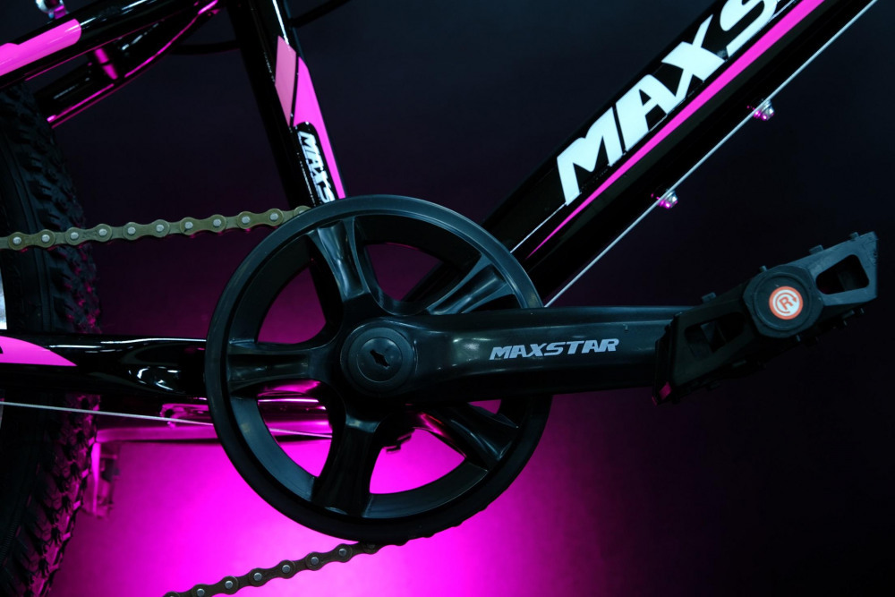 MAXSTAR Rigid 20 Чёрный/Розовый  