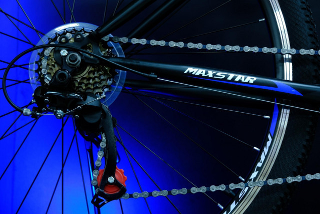 MAXSTAR Rigid 27,5 Чёрный/Синий  