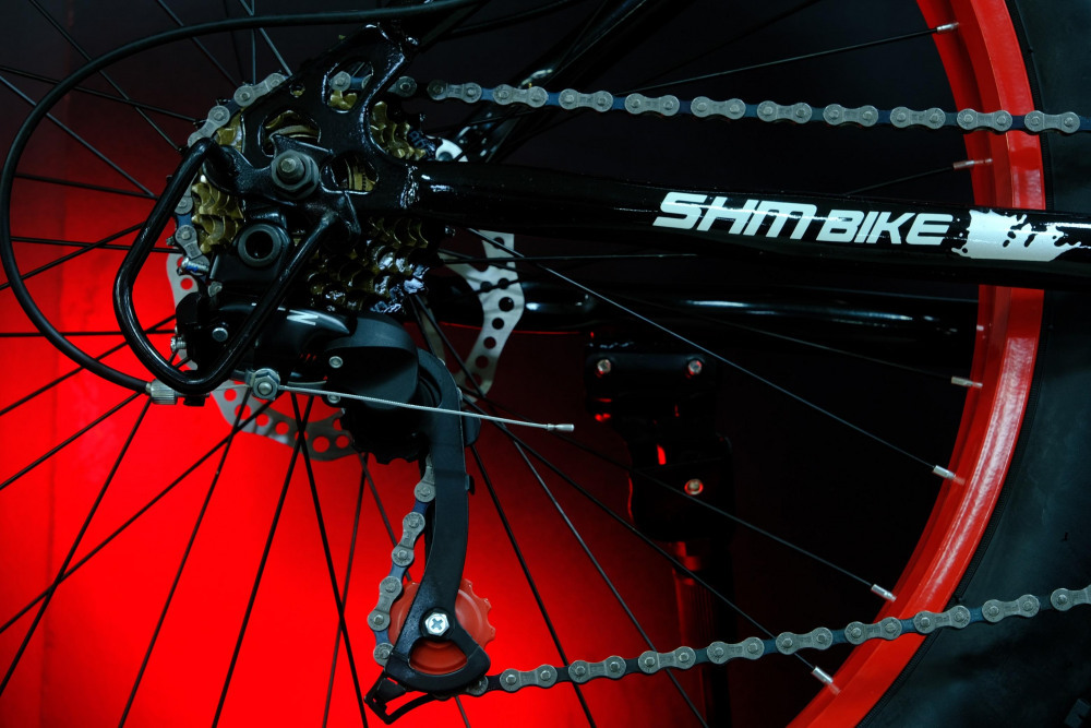SHM Bike New Grand FAT 26 Чёрный/Красный  