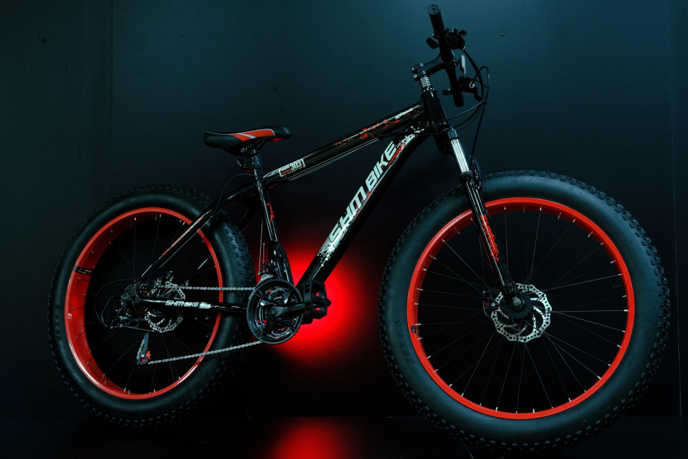 SHM Bike New Grand FAT 26 Чёрный/Красный  