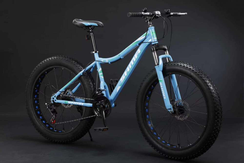 SHMA Bike New Grand FAT 26 Blue (26 Disk, фэтбайк)  