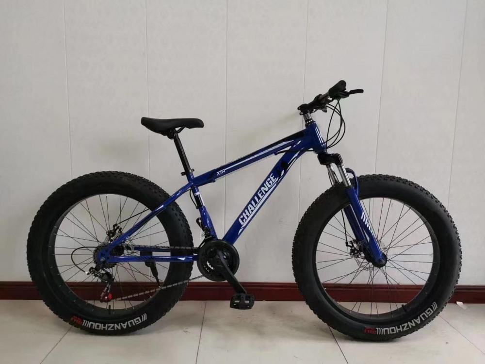 Challenge XTR FAT Bike 26 Deep Blue (26 Disk, 21ск., фэтбайк)  
