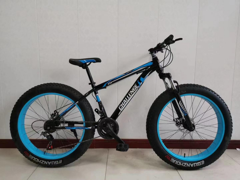 Challenge XTR FAT Bike 26 Blue (26 Disk, 21ск., фэтбайк)  