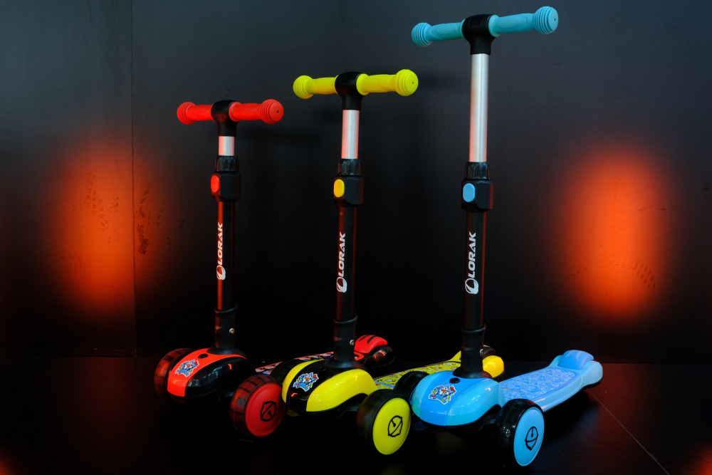 Самокат-кикборд Lorak KB602, 77602  