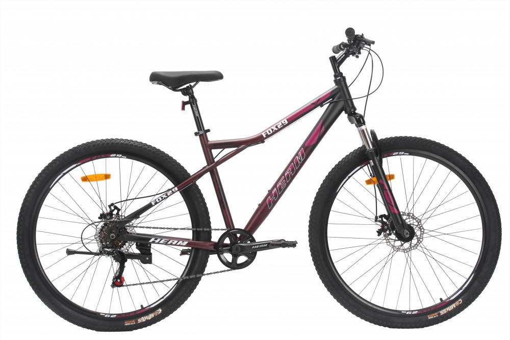 HEAM FOX 29 - 18р Matt Black/Brown (29) 