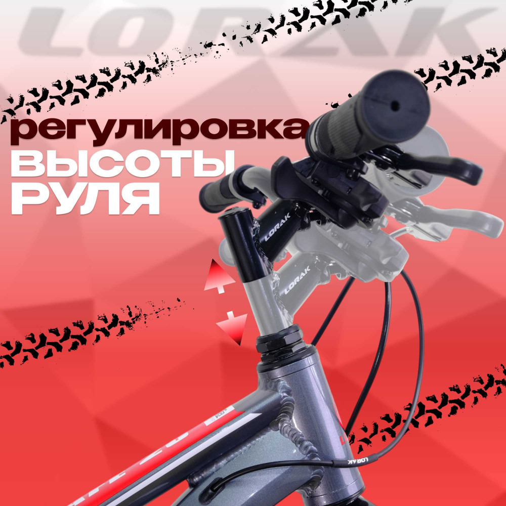 LORAK Safe 20 Серый/Красный  