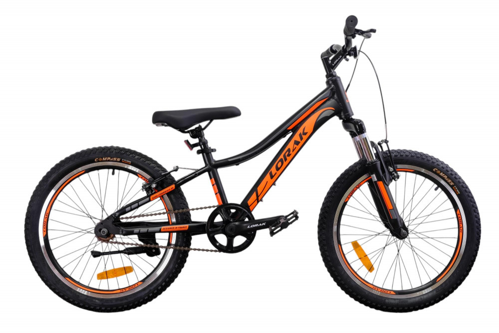 LORAK RACE Lite 20 Matt Black/Orange (20