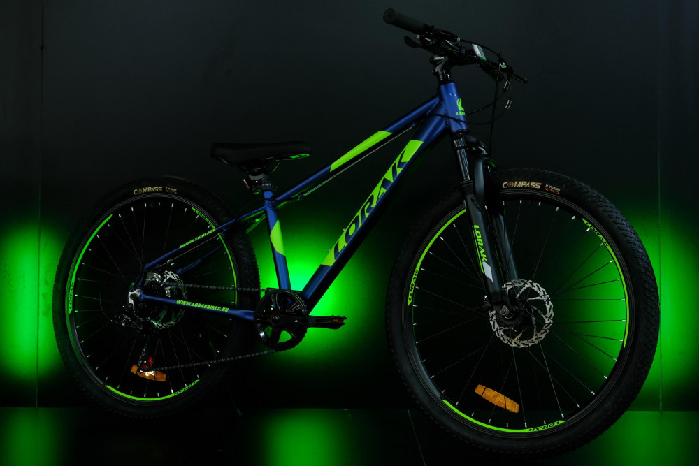 LORAK SHARK 26 BLACK - 13,5р Matt Blue/Green (26