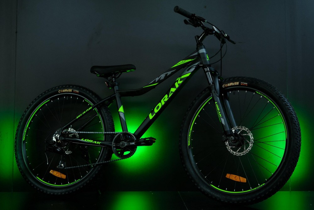 LORAK Safe PLUS 26 - 13,5р Matt Black/Green (26