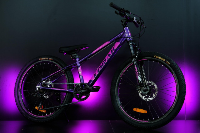 LORAK SHARK 24 BLACK Фиолетовый/Розовый  