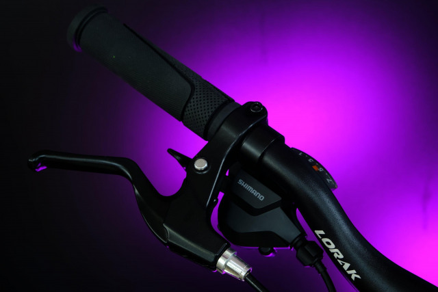 LORAK SHARK 24 BLACK Фиолетовый/Розовый  