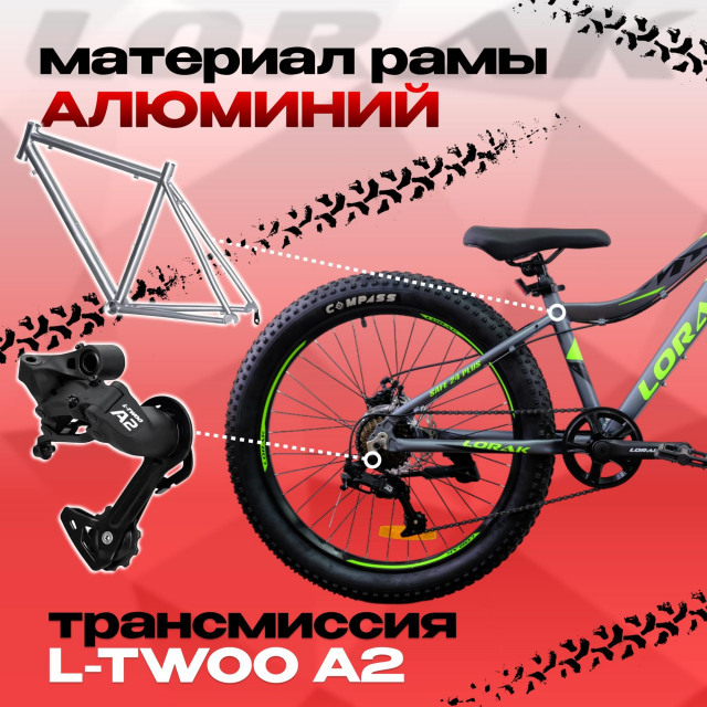 LORAK Safe PLUS 24 Серебристый/Зелёный  