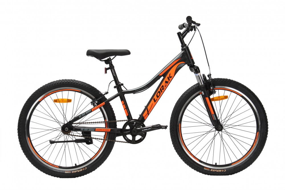 LORAK RACE Lite 24 Matt Black/Orange (24