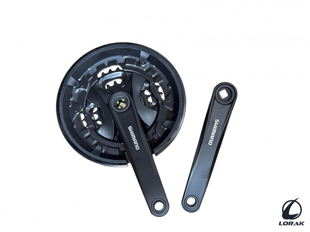 Шатун со звездой SHIMANO MT101 36-22T 170mm, код 6196 