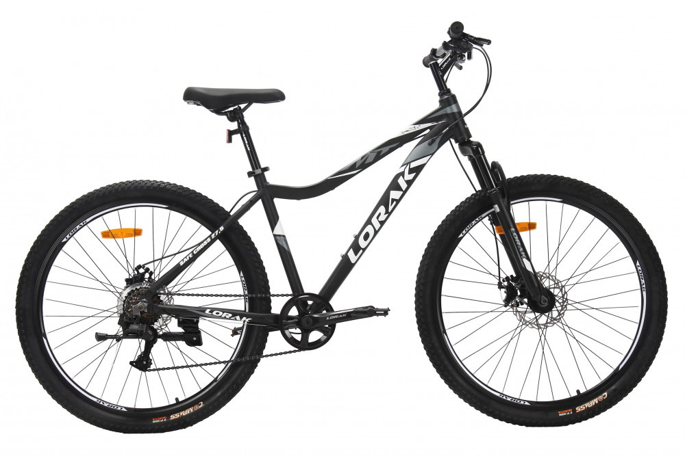 LORAK Safe Cross 27,5 - 17р Matt Black/White (27,5