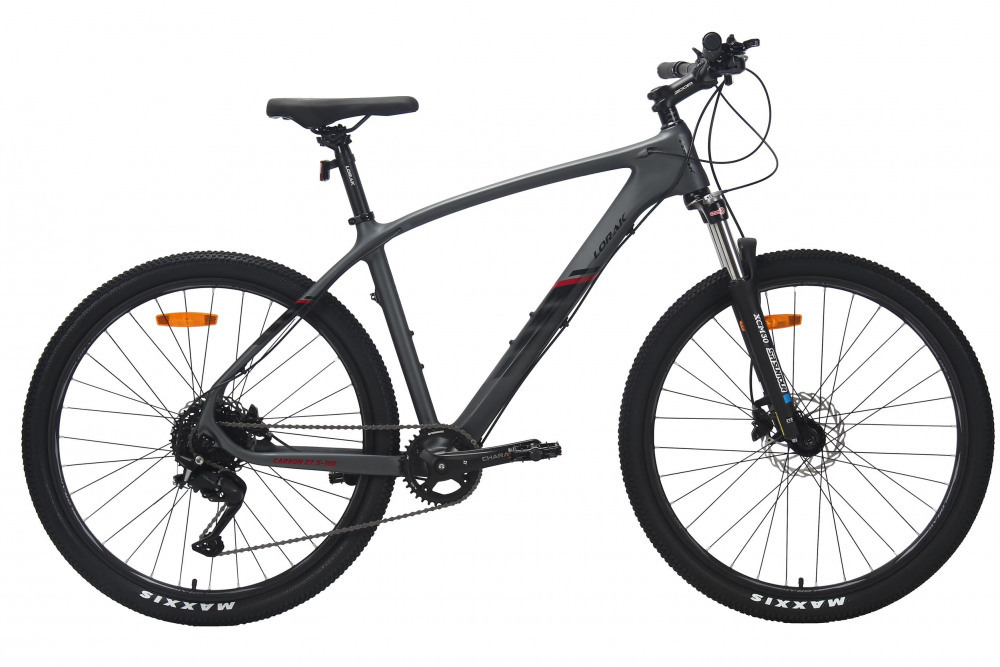LORAK Carbon 27,5 100 - 19р Matt Gray/Shiny Black (27,5