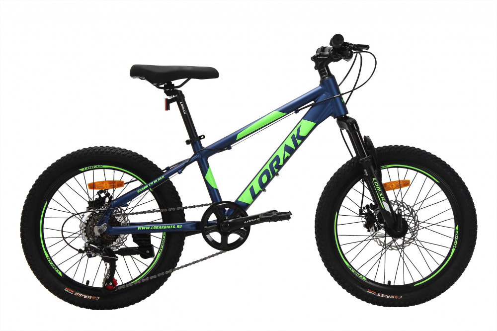 LORAK SHARK 20 BLACK Matt Blue/Green (20